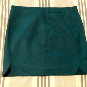 J crew wool skirt